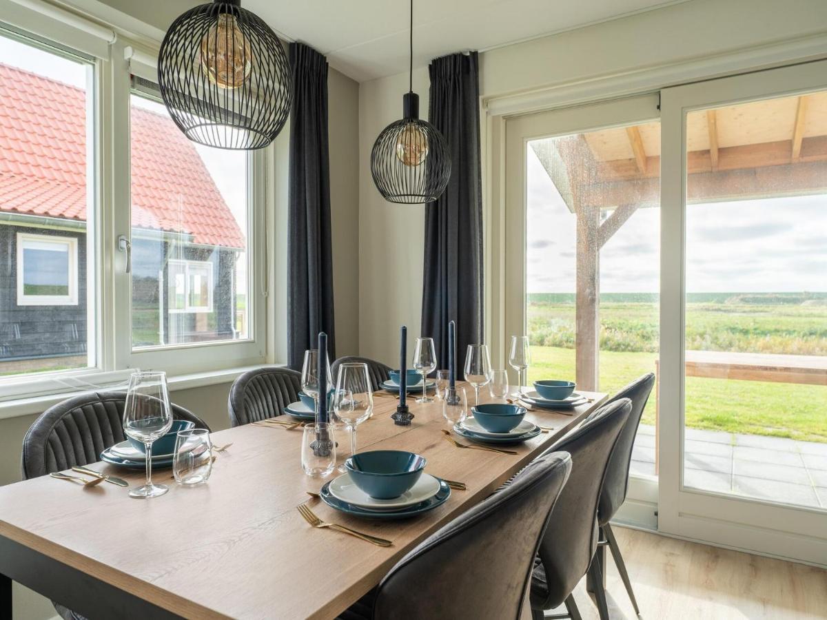 Modern Holiday Home By The Sea With Sauna Scherpenisse Esterno foto